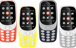 Nokia 3310 tái xuất với pin chờ lên tới 1 tháng