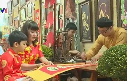 Rộn ràng ngày khai trương phố ông Đồ tại TP.HCM