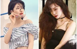 Suzy khoe tóc ngắn hiền dịu, Sulli hóa nàng công chúa nổi loạn