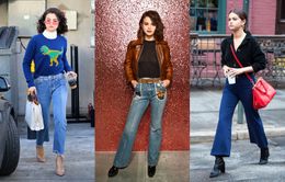 "Học lỏm" bí quyết phối đồ denim của Selena Gomez