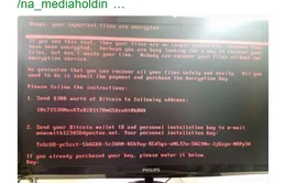 Sau WannaCry, người dùng lại phải đối mặt ransomware mới đáng sợ không kém