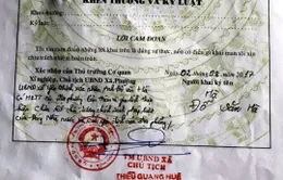 Thanh Hóa chấn chỉnh vụ "bút phê" trái luật