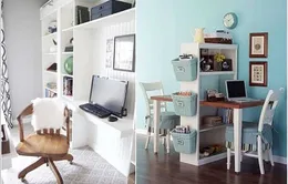 Cách tận dụng không gian để có một phòng làm việc nhỏ
