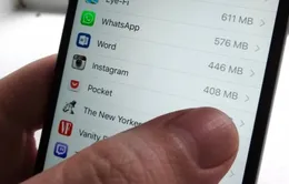 Ứng dụng nào đang tốn "không gian" nhất trên iPhone của bạn?