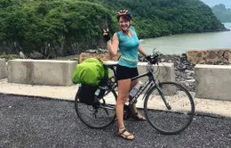 Tìm thấy xe đạp của nữ du khách nước ngoài đi xuyên Việt