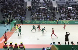 Thắng tối thiểu ĐT Turkmenistan, ĐT Việt Nam vào tứ kết futsal AIMAG 2017