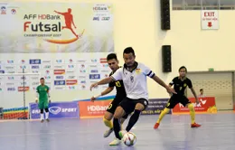 Giải futsal vô địch Đông Nam Á 2017: Malaysia vất vả giành 3 điểm trước Lào