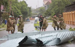 Hà Tĩnh: Ngổn ngang nơi tâm bão số 10 đổ bộ