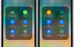 iOS 11 cho phép kết nối Wi-Fi và Bluetooth ngay cả khi ở chế độ máy bay