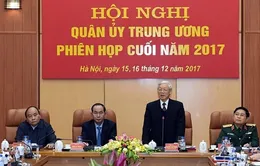 Tổng Bí thư Nguyễn Phú Trọng chủ trì Hội nghị Quân ủy Trung ương