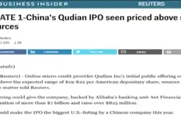 Qudian – công ty Trung Quốc chuẩn bị lên sàn chứng khoán tại Mỹ
