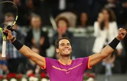 Vô địch Madrid Open, Nadal san bằng kỷ lục với Djokovic