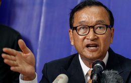 Campuchia: Tòa sơ thẩm Phnom Penh phạt tù cựu Chủ tịch đảng đối lập Sam Rainsy