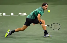 Vòng 2 Indian Wells 2017: Roger Federer giành thắng lợi nhẹ nhàng