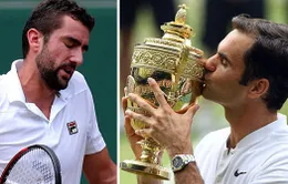 Những khoảnh khắc của trận chung kết đơn nam Wimbledon 2017