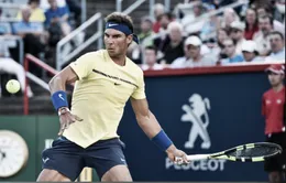 Vòng 2 Rogers Cup 2017: Nadal thắng áp đảo Coric