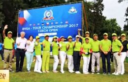 Hơn 300 golf thủ tham dự Giải golf Việt - Czech mở rộng 2017