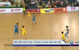 Diễn biến giải futsal trẻ em có hoàn cảnh đặc biệt ngày 28/5