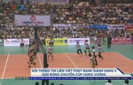 Giải bóng chuyền cúp Hùng Vương: Thông tin Liên Việt Post Bank giành hạng 3