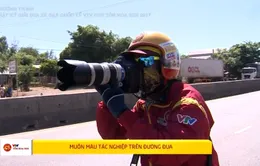 Muôn màu tác nghiệp trên đường đua