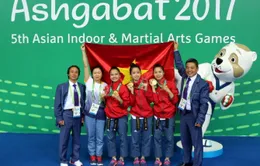 Taekwondo Việt Nam có HCV đầu tiên tại Đại hội thể thao trong nhà và Võ thuật châu Á 2017