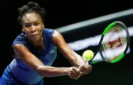 Bảng Trắng WTA Finals 2017: Venus Williams thắng kịch tính Jelena Ostapenko