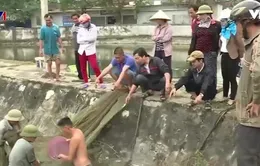 Nhiều hộ dân vẫn "lén lút" bán cá sau vụ vỡ đập chứa bùn thải ở Nghệ An