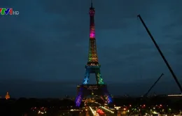 Tháp Eiffel tưng bừng đón vị khách thứ 300 triệu