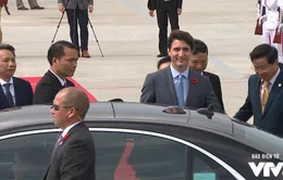 Chùm ảnh: Thủ tướng Canada Justin Trudeau đến Đà Nẵng dự APEC 2017