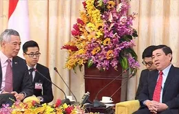 Thủ tướng Singapore tới TP.HCM, bắt đầu thăm Việt Nam
