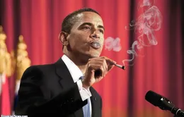 Cựu Tổng thống Mỹ Barack Obama cai nghiện thuốc lá