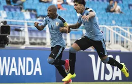 Vòng 1/8 FIFA U20 thế giới 2017: U20 Uruguay 1-0 U20 Ả-rập Xê-út - Đại diện châu Á cuối cùng dừng bước