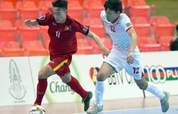 Futsal U20 châu Á, U20 Việt Nam giành chiến thắng 4-2 trước U20 Tajikistan