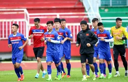 U22 Việt Nam tích cực chuẩn bị cho trận đấu với đội các ngôi sao K-League