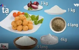 Bột để chế biến chả cá Nam Định không ảnh hưởng đến người tiêu dùng