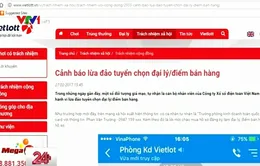 Vietlott cảnh báo lừa đảo tuyển chọn đại lý, điểm bán hàng