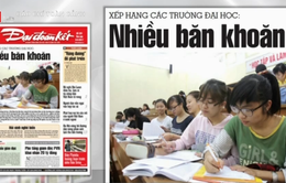 Tranh cãi sau công bố bảng xếp hạng trường đại học Việt Nam