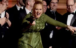 Nhờ Adele, lễ trao giải Grammy có tỷ suất người xem tăng vọt