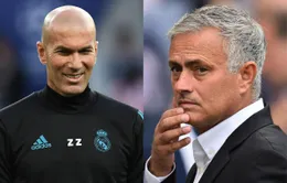 Mourinho lo sốt vó khi Zidane gọi điện về "ghế nóng" ở Man Utd