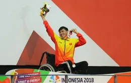 Tổng hợp ngày thi đấu thứ 4 ASIAN Para Games 2018: Võ Thanh Tùng giành HCV thứ 3