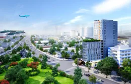 Cách sân bay 2 phút- Văn phòng Park IX chính thức cất nóc