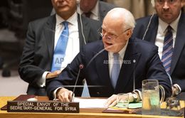 Đặc phái viên LHQ về Syria Staffan de Mistura thông báo từ chức