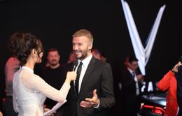 David Beckham đẹp trai "khó cưỡng" tại buổi ra mắt xe của Vinfast