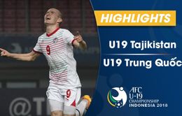 VIDEO: Tổng hợp trận đấu U19 Tajikistan 1-0 U19 Trung Quốc (Bảng D VCK U19 châu Á 2018)