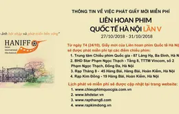 Cơ hội nhận vé mời miễn phí LHP Quốc tế Hà Nội lần thứ V