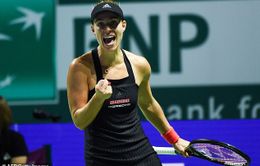 WTA Finals 2018: Angelique Kerber có chiến thắng đầu tiên