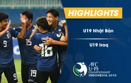 VIDEO: Tổng hợp diễn biến U19 Nhật Bản 5-0 U19 Iraq (Bảng B VCK U19 châu Á 2018)