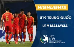 VIDEO: Tổng hợp trận đấu U19 Trung Quốc 2-0 U19 Malaysia (Bảng D VCK U19 châu Á 2018)