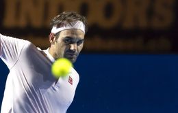 Vượt qua Gilles Simon, Roger Federer lần thứ 12 vào bán kết Basel mở rộng 2018