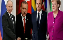 Nga, Pháp, Đức, Thổ Nhĩ Kỳ ra tuyên bố chung về Syria